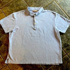 Xl Daniel Cremieux polo blue heather color